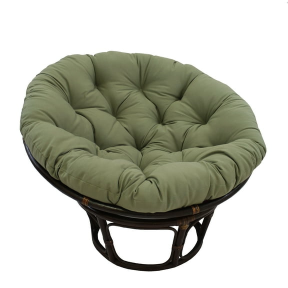 Papasan Chair 42 Inch Retro Style Comfort Seating with Cushion