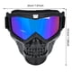 thumbnail image 5 of Gafas de casco de motocicleta con calavera para exteriores, máscara facial, gafas de carreras de motos (coloridas), 5 of 11