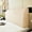 Beige, variant on Yumcute Velvet Bed Headboard Slipcover, Modern 47in, Beige