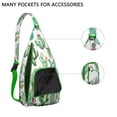 thumbnail image 3 of Botanical Cactus Backpack - Scientific Succulent Print, Durable Outdoor Pack, 3 of 4