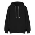 thumbnail image 2 of XIAOCHA Mens Athletic Hooded Sweatshirt Loose Drawstring Pullover Top Fall Winter Warm Outdoor Workout Hoodies, 2 of 5