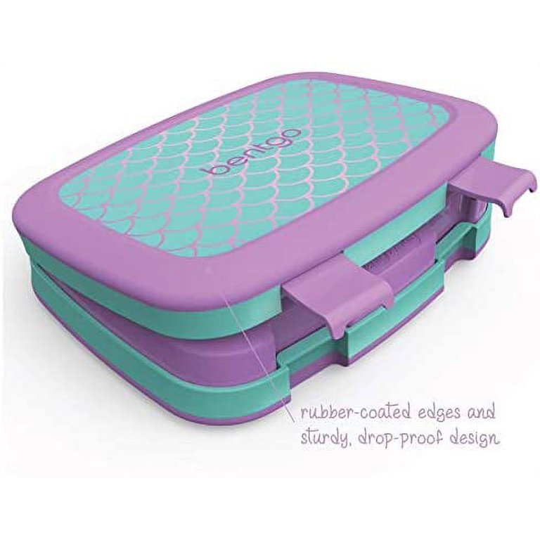 Bentgo Kids Durable & Leak Proof Mermaid Scales Children's Lunch