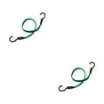 thumbnail image 1 of ZheElen 1/2/3/5 Durable Luggage Rope - Secure And Weather-resistant For Travel Easy Installation Straps With Hook green black 65cm 2PCS, 1 of 6