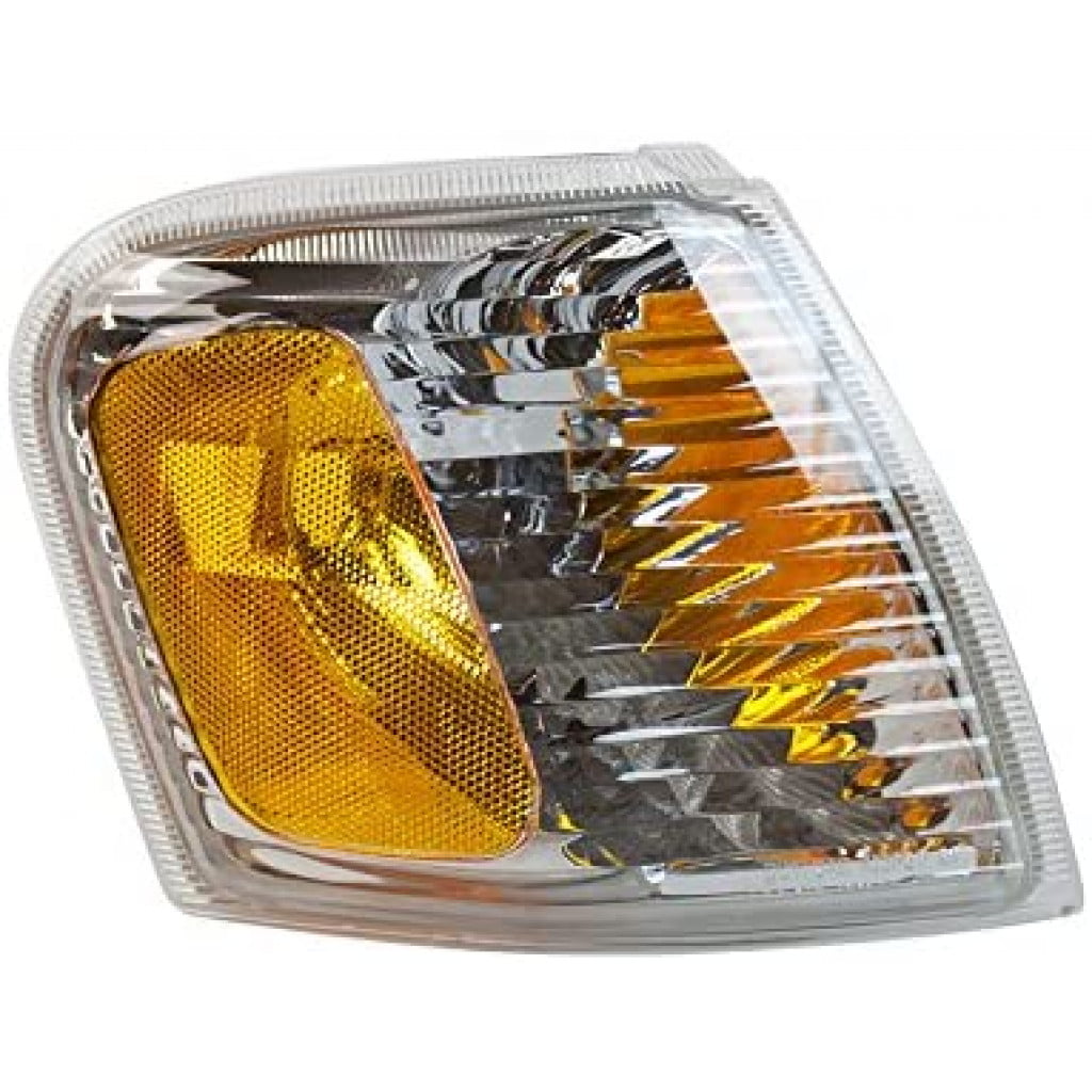 Right CarLights360: Fits 2002 2003 2004 Ford Explorer Turn Signal/Parking Light Assembly Passenger Side Replacement for FO2521167 CAPA Certified Vehicle Trim: To 12/2003 