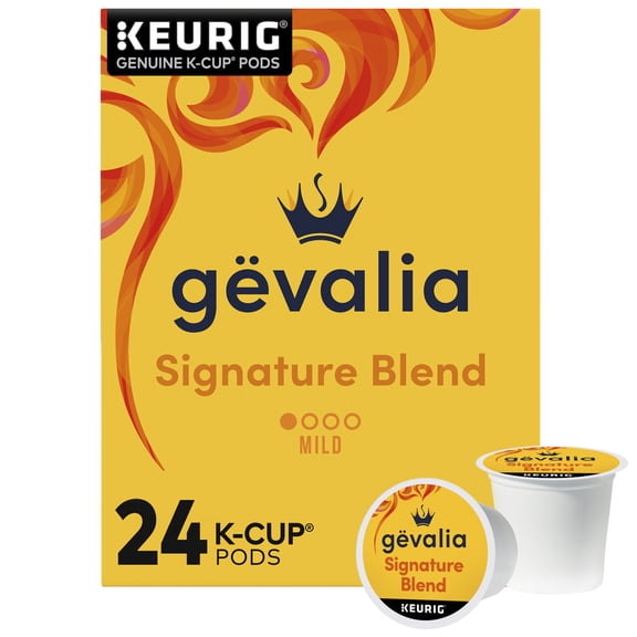 Gevalia Signature Blend Mild Light Roast K-Cup® Coffee Pods, 24 Count Box
