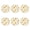 White, variant on WINDLAND 6Pcs Eye Catching Sunflowers Party Lanterns 9.8Inch Hanging Paper Decorations for Porch and Backyard Celebration