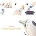thumbnail image 2 of Vogacara Cubierta de sonda de 60 piezas, pieza reemplazada, instalación práctica, tamaño compacto, sensibilidad, ahorro de espacio, tapa desechable, Monitores de salud Vogacara CE006053-00, 2 of 6