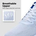 thumbnail image 2 of AOV GREEN LEAF Mens Running Shoes Tennis Athletic Sneakers Gym Comfortable Walking Sport Non Slip Workout Cross Training Shoe Size 7-13, 2 of 8