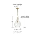 thumbnail image 3 of Capital Lighting 349011MB Brentwood 10" Wide Mini Pendant - Black, 3 of 7