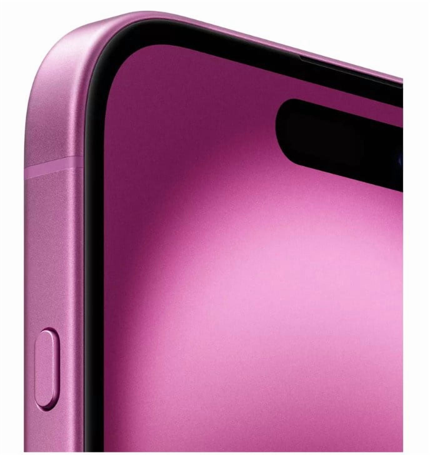 Restored Apple iPhone 16 Plus - AT&T- 256 GB Pink (Refurbished)