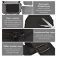 thumbnail image 2 of CWATCUN "Versatile Camera Bag with Internal Compartments and Removable Shoulder Strap, Waterproof and Scratch Resistant, Large Size, Oxford Cloth Material - Cwatcun", 2 of 7
