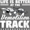 thumbnail image 3 of CafePress - Demo Derby Life Is Better At Demolition Tr T Shirt - Mens Comfort Colors Shirt, 3 of 5