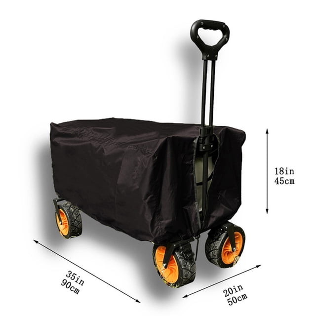 Housse de Pluie Imperméable pour Chariot de Camping Protection Fiable pour Voyages en Plein Air