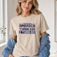 thumbnail image 2 of Jollimate America Turns 250 I Turn 80 Shirt, 1946 Patriotic 80th Birthday Gift Tee, 2 of 5