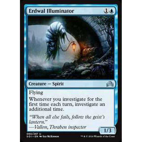 MtG Shadows Over Innistrad Uncommon Erdwal Illuminator #60