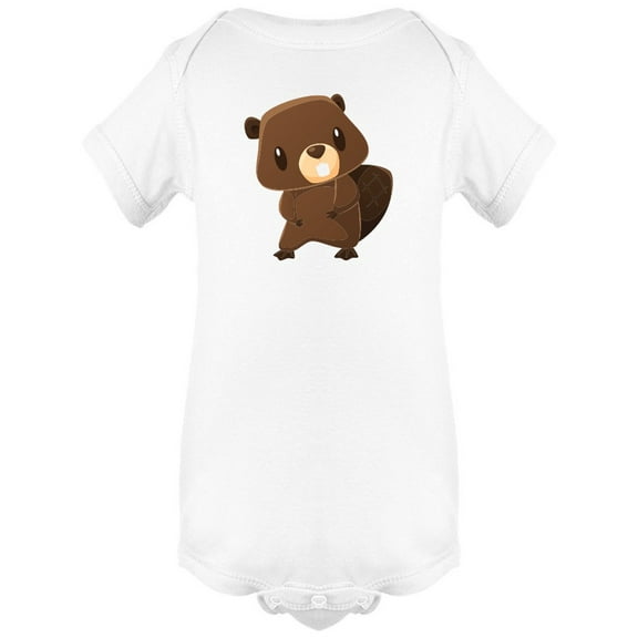 Cute Baby Beaver   Bodysuit Infant -Image by Shutterstock,  Newborn