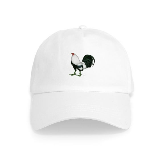 CafePress - Duckwing Gamecock Cap - Adjustable 100% Brushed Unisex Casual Cotton Baseball Cap, Beige, 1