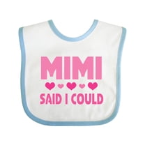 Inktastic Mimi Said Could Funny Granddaughter Girls Baby Bib