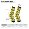 thumbnail image 2 of Bingfone Compression Socks for Women and Men Long Socks for Running Athletic Cycling Nurse- Pirate Skulls, 2 of 6