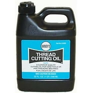 RIDGID Threading Oil, 1 Gallon, Dark Color, Cools Threads and Pipe ...