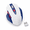 BLUE and White, variant on Wireless Mouse 2.4ghz Rechargeableputer Display
