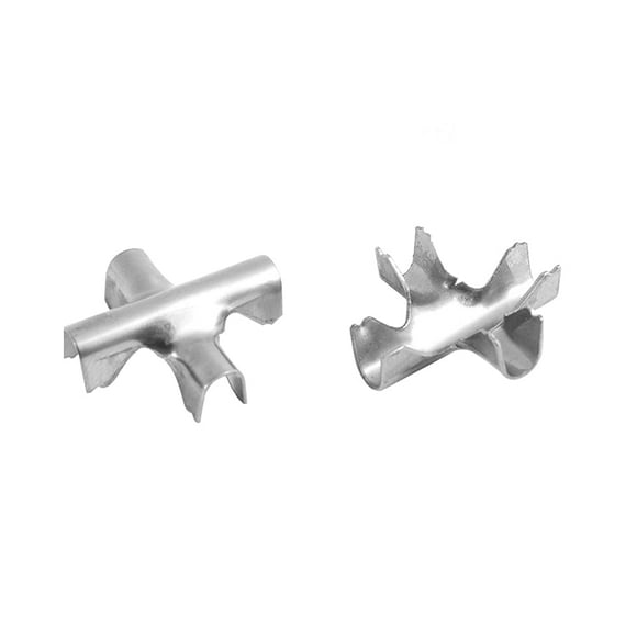150pcs Cross Cable Clamps,M2/M3/M4 Wire Rope Cross Clamp Wire Rope Trellis Cross Clips Railing Cross Cable Clamps