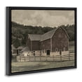 thumbnail image 2 of Stupell Industries Farmhouse Tender Living Space Barn Black Floating Frame Canvas Art, 21 x 17, by Marcus Prime, 2 of 8