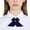 A1#-BU2, variant on Unisex Solid Color Cross Bow Tie - Pre Tied Casual Neckwear, Classic Formal Accessory(BU2-One Size)
