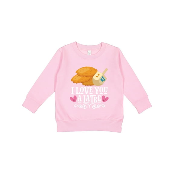 Inktastic Hanukkah Funny Latke Toddler Sweatshirt