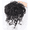 natural black, variant on Becikitc Women Short Curly 100% Human Hair Topper Clip-in Toupee with Extended Tail, 5x5.5 inch Cap, Natural Black/Dark Brown
