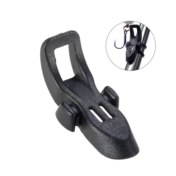 Hook Keeper Fishing Rod Clip Hanging Hooks Holder with 2 O