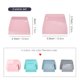 thumbnail image 2 of 2pcs Bench Scraper, Flexible Plastic Multipurpose Kitchen Pastry Cutter Tool, Food Scrapers For Bread Dough Baking Cake Fondant Icing, 2 of 4