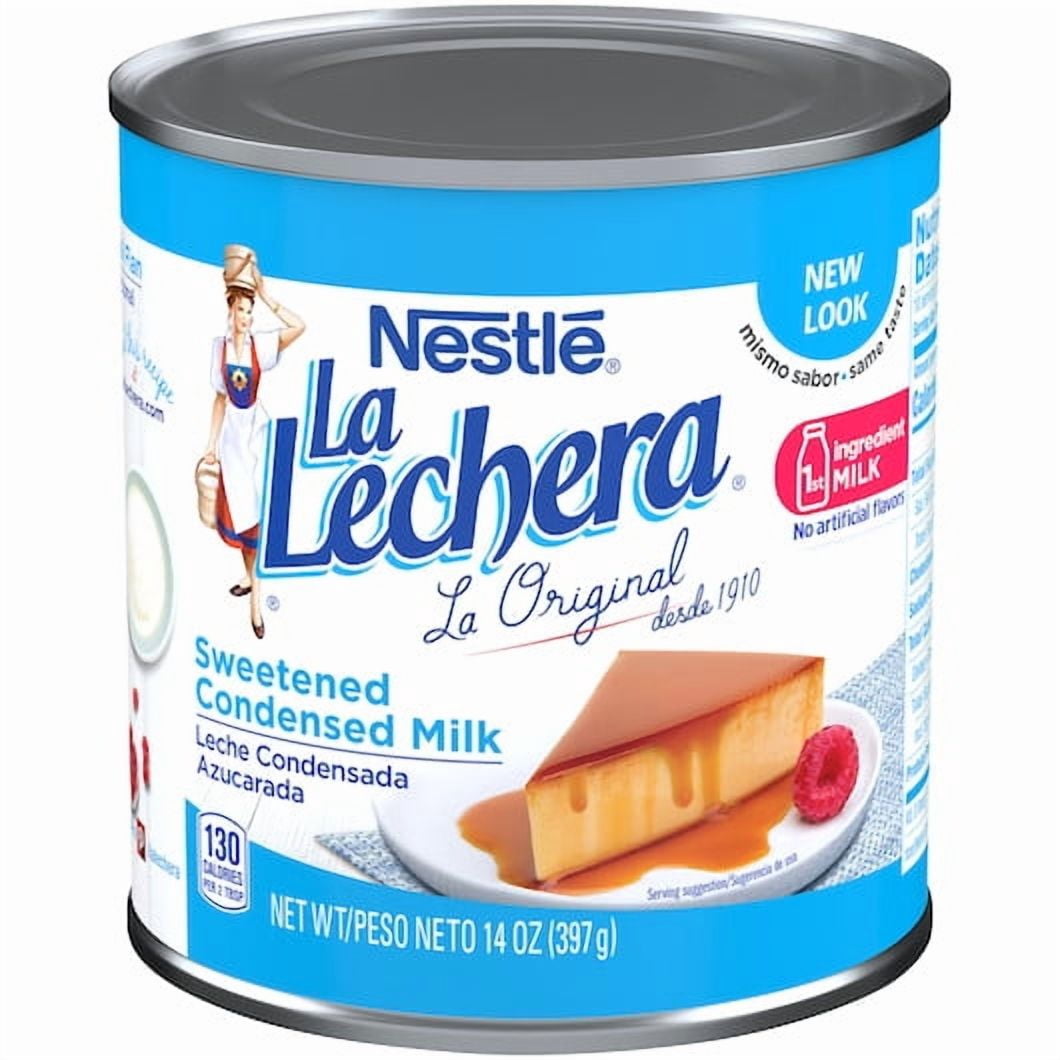 (24 pack) Nestle La Lechera Sweetened Condensed Milk, 14 oz Can