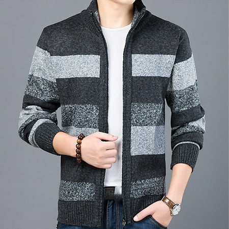 

Fule Mens Sweaters Warm Cardigan Sweaters Casual Knitwear Sweatercoat male clothe