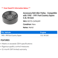 thumbnail image 2 of Accessory Belt Idler Pulley - Compatible with 1990 - 1991 Ford Country Squire 5.0L V8 GAS, 2 of 2