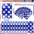 thumbnail image 2 of CCOCC 40Pcs Baseball Treat Candy Bags,Baseball Party Favors Bag Baseball Theme Gift Bags for Birthday Decorations,Baseball Themed Party Supplies, 2 of 11
