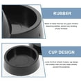 thumbnail image 5 of OULII 4Pcs Black Rubber Caster Cups Furniture Wheel Stopper Floor Protector Pads for Office, 5 of 6