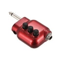 thumbnail image 1 of Mini Preamplifier Preamp 6.35mm Plug with Bass Treble EQ Volume Control for Acoustic Guitar, 1 of 7