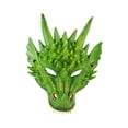 thumbnail image 4 of Accesorios de disfraz de Halloween para adultos, dinosaurio, animal, para baile de graduación y cumpleaños. Verde, 4 of 9