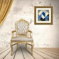 thumbnail image 3 of Schick, Mike 15x15 Gold Ornate Wood Framed with Double Matting Museum Art Print Titled - Triangles IV, 3 of 4