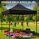 thumbnail image 2 of Carpa Toldo 2x2M Reforzado Plegable Impermeable Facil Armado Y Transporte para Jardín Casa Exterior Uso Rudo Acero Lona (Negro), 2 of 9