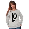 thumbnail image 5 of Love Matching Set Engagement Photos Unisex Plus Fleece Graphic Sweatshirt Brisco Brands 2X, 5 of 6