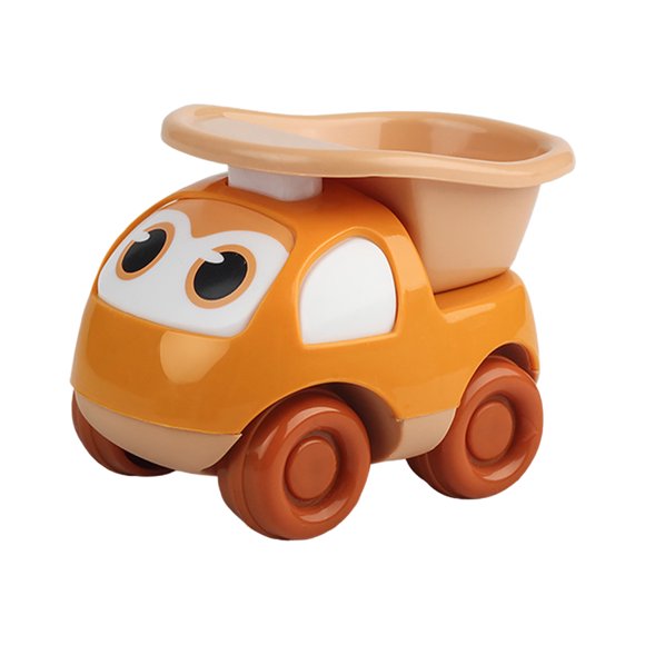 Kyusrd Jouets Économies Articles pour Enfants! Mini Jouets de Voiture pour Tout-Petits de 1 à 3 Ans Cadeau Voiture d'Ingénierie à Pousser-Tirer Scooter Éducation Précoce Cadeau d'Anniversaire Quatre Couleurs