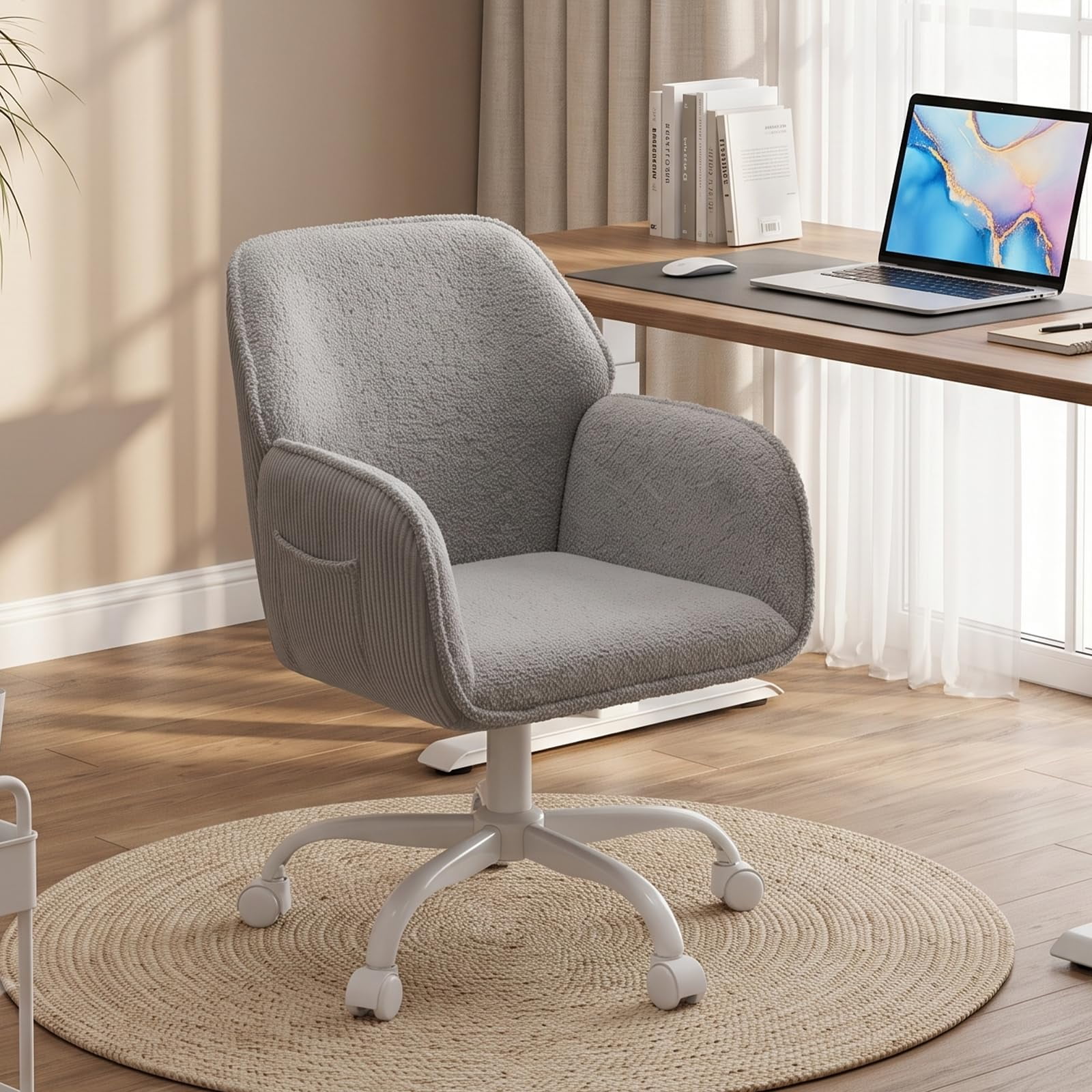 teddy fleece amp corduroy desk product