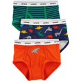 thumbnail image 1 of Carters Boys 2T-8 Dinosaur 3 Pack Brief (Multi 2/3), 1 of 1