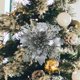 thumbnail image 4 of Flores Artificiales 10 Uds flores artificiales de Navidad colgantes de plástico DIY para suministros de fiestas y vacaciones Sywqhk libre de BPA, 4 of 7
