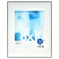 Mainstays 11x14 Matted to 8x10 Front Loading Picture Frame, Black, Set