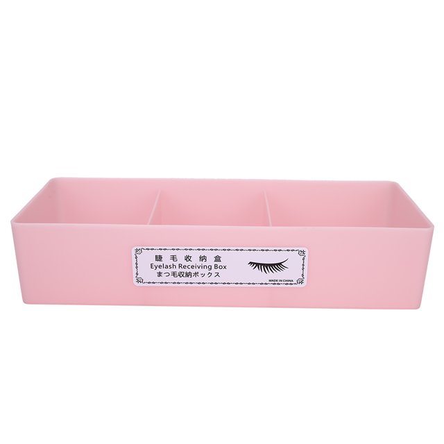 Caja de almacenamiento para pestañas, estuche organizador de maquillaje, pinzas cosméticas, contenedores de herramientas