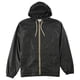 thumbnail image 1 of Chaqueta impermeable con cremallera completa para hombre, negra, grande, 1 of 1