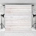 thumbnail image 1 of Kate 5x7ft White Wood Backdrop for Photography Rustic Retro Wood Portrait Background Professional Photo Booth Backdrop, 1 of 4